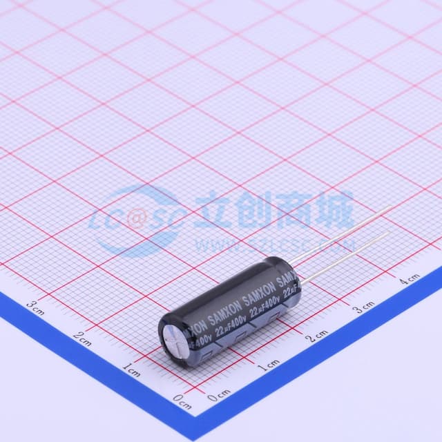 22uF ±20% 400V 【插件】实物图