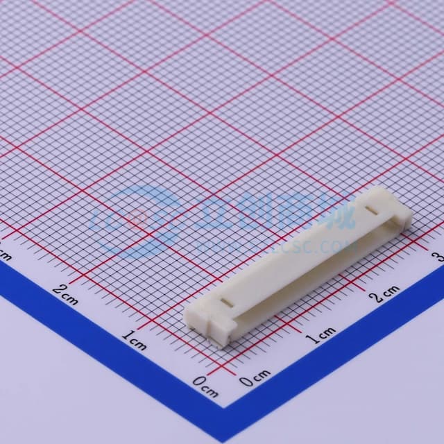 1x20P 间距:1.25mm 卧贴实物图