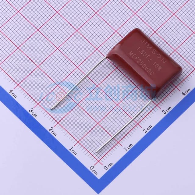 1.8uF ±10% 250V 【薄膜】实物图