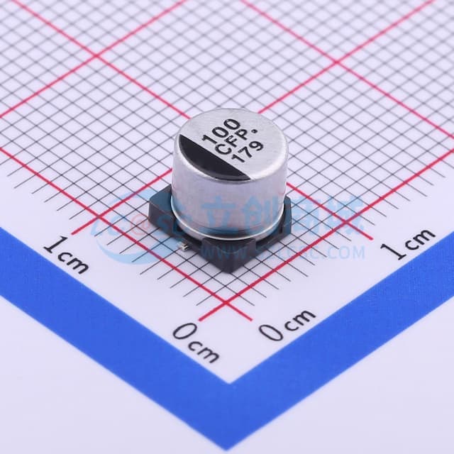 100uF ±20% 16V实物图