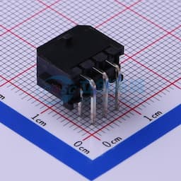 黑色 2x3P 间距:3mm 弯插【插件】缩略图