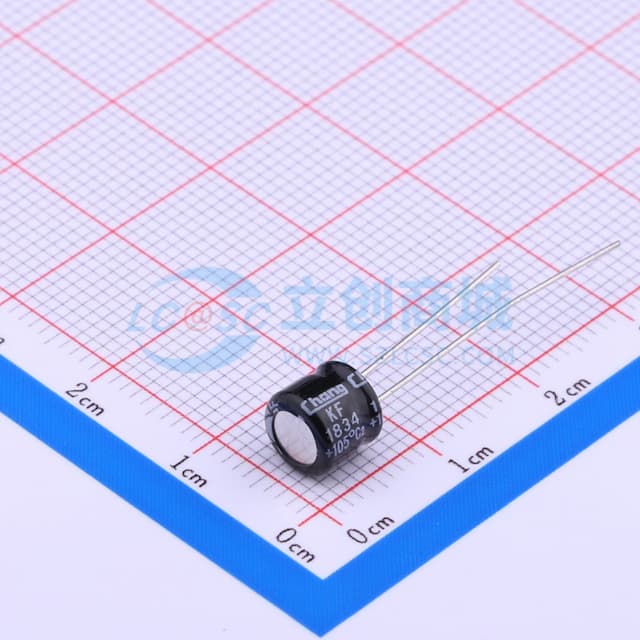 220uF ±20% 10V 【引线】实物图