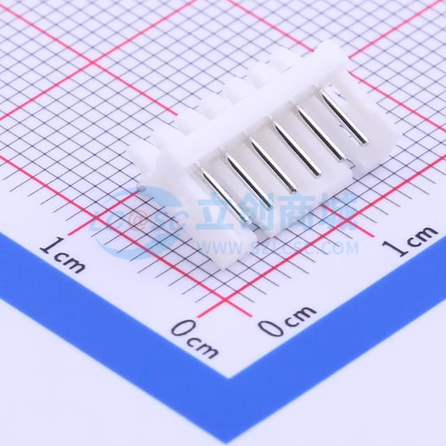 间距:2mm 1x6P【插件】实物图
