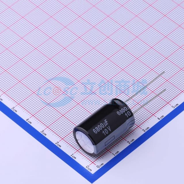 6800uF ±20% 10V 【插件】实物图