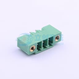 3.81mm 1x3P 排数:1 每排P数:3 螺丝固定【插件】缩略图