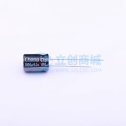 1000uF ±20% 6.3V 【插件】缩略图
