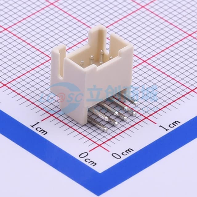 2x4P 间距:2mm 弯插 【插件】实物图