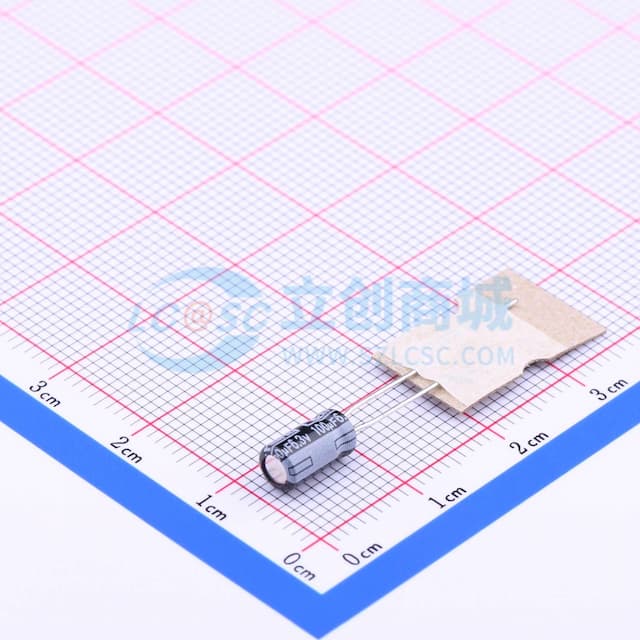 100uF ±20% 6.3V 【引线】实物图