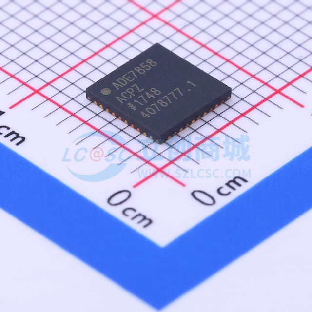 多相多功能电能计量IC，具备谐波和基波信息实物图