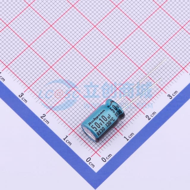10uF ±20% 50V 【插件】实物图