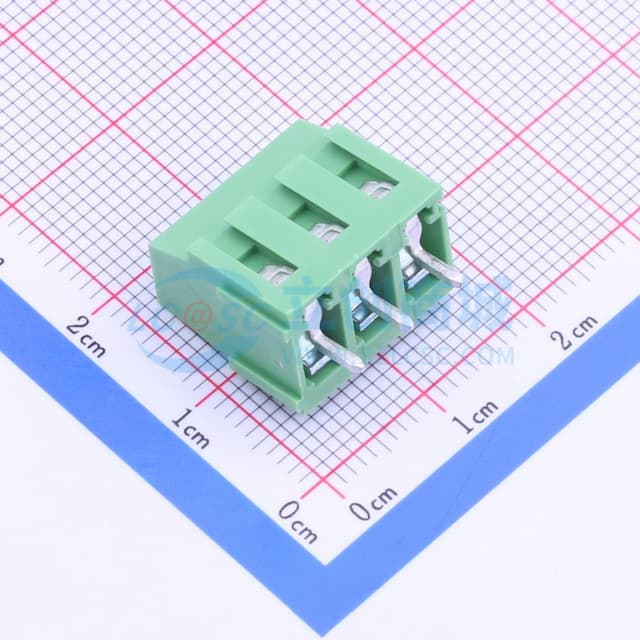 5mm 排数:3 每排P数:3 直插 【螺钉】实物图
