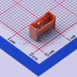 土黃 1x6P 间距:1.25mm 弯插【插件】缩略图