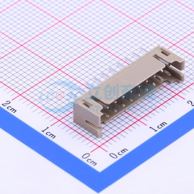 2x10P 间距:2mm 直插 系列:PH 【插件】实物图