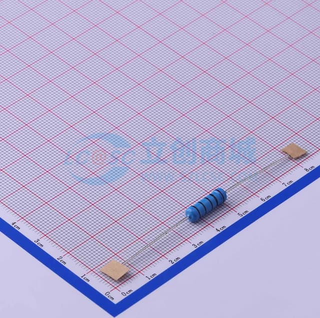 金属膜电阻 100Ω ±1% 2W 【插件】实物图