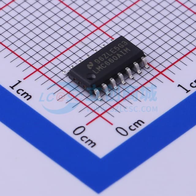 LMC660 CMOS四通道运算放大器实物图