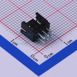 黑色 2x3P 间距:2mm 直插【插件】缩略图