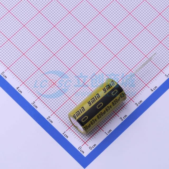 820uF ±20% 63V 【插件】实物图
