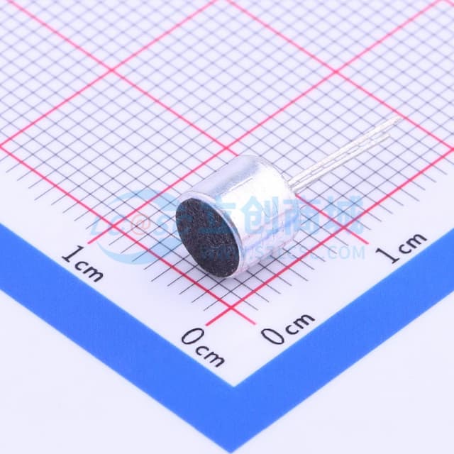 全指向φ6.0*5.0mm 1.5V-10V 灵敏度-64db 低阻抗 针脚 【咪头】实物图