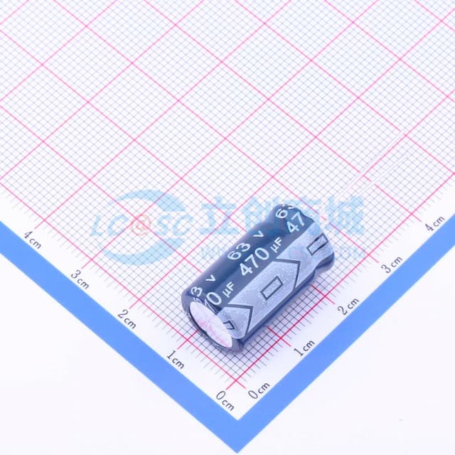 470uF ±20% 63V 【插件】实物图
