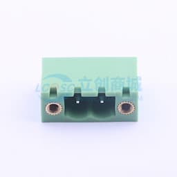 螺丝固定 1x2P 5.08mm 排数:1 每排P数:2 【插拔】缩略图