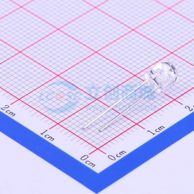 蓝灯 【发光】实物图
