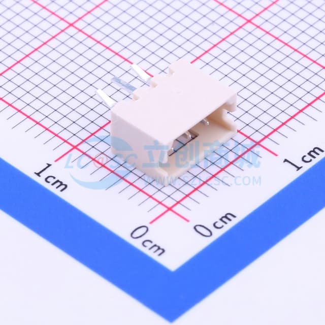 1x3P 间距:2mm 直插 【插件】实物图