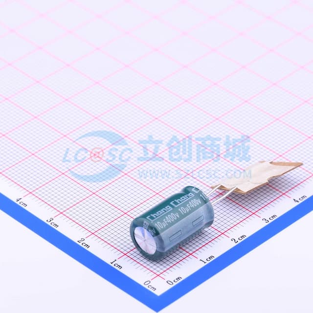 10uF ±20% 400V 【引线】实物图