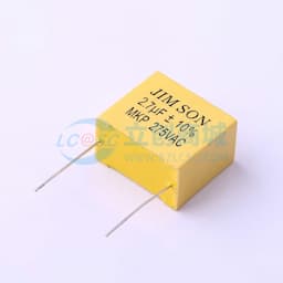 2.7uF ±10% 275V 等级:X2 【安规】缩略图