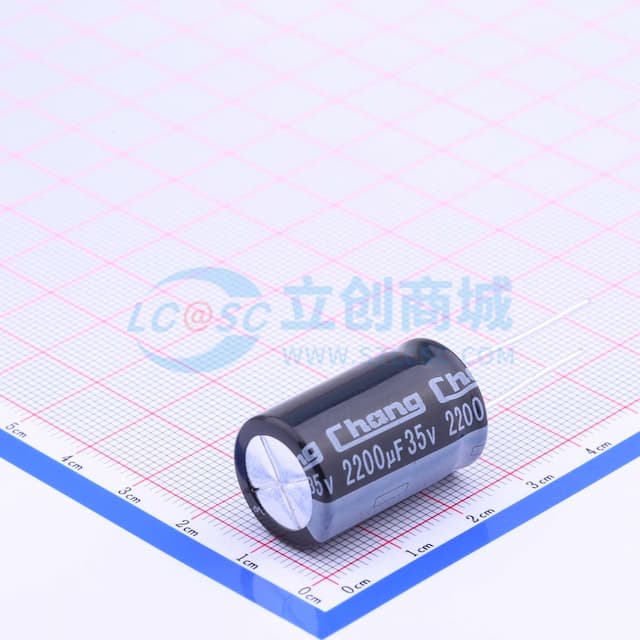 2200uF ±20% 35V 【插件】实物图