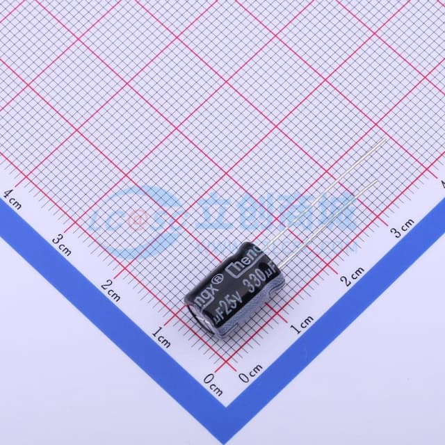 330uF ±20% 25V 【插件】实物图