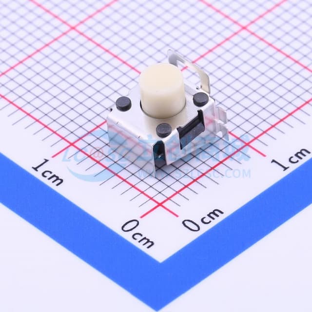 6*6*2.8mm 卧贴 轻触开关实物图