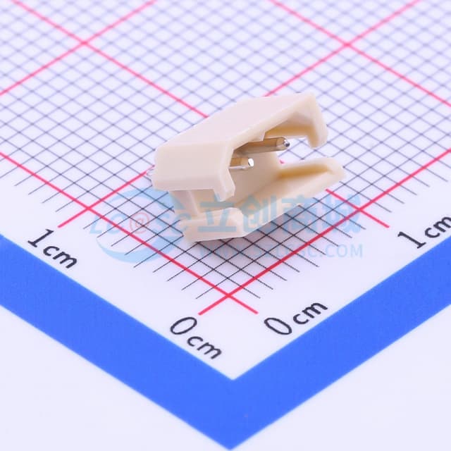 1x2P 间距:2.5mm 直插 【插件】实物图