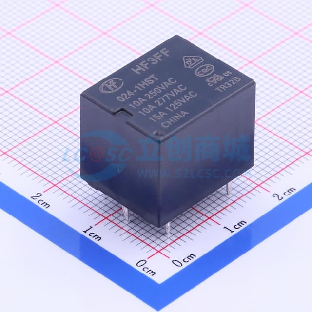 超小型大功率24V继电器 单刀单掷-常开 【继电】实物图