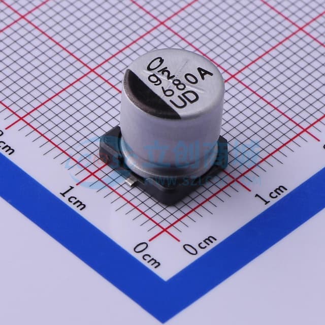 680uF ±20% 10V实物图