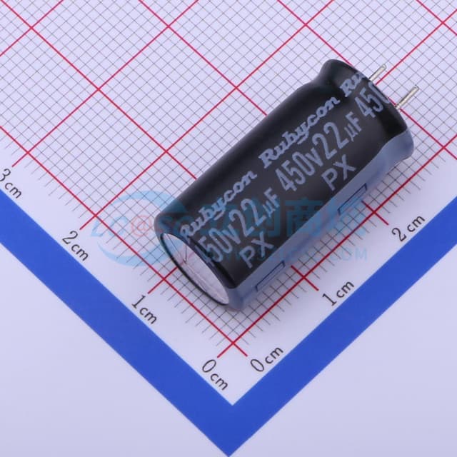 22uF ±20% 450V 【插件】实物图