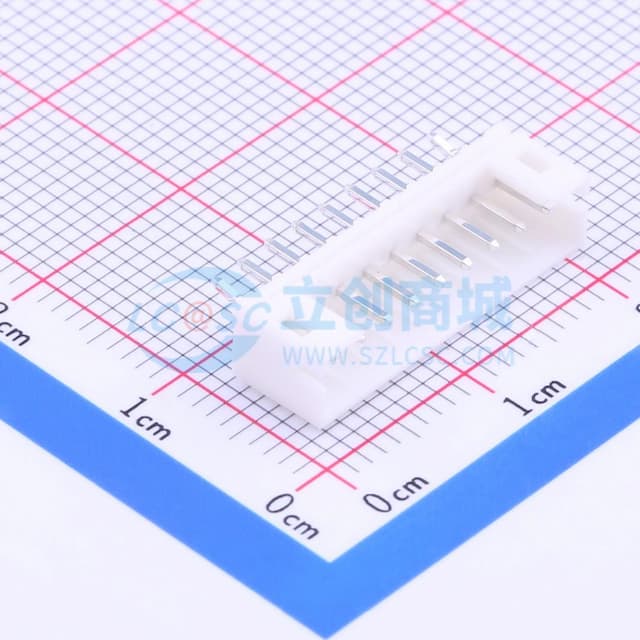 1x9P 间距:2mm 直插 系列:PH 【插件】实物图