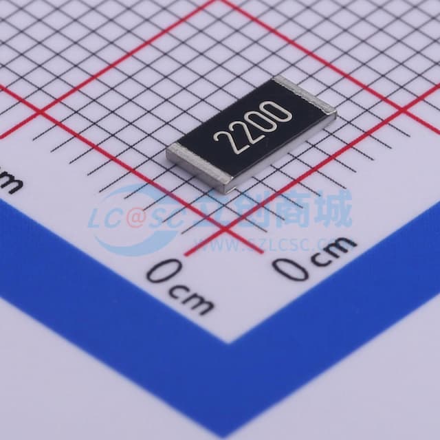 厚膜电阻 220Ω ±1% 1W实物图