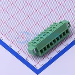 3.81mm 1x9P 排数:1 每排P数:9 螺丝固定缩略图