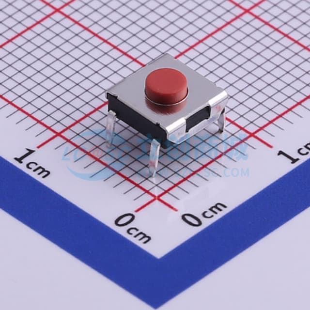 6.2*6.2*3.1mm 直插 轻触开关 【轻触】实物图