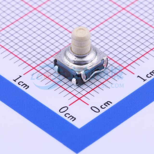 6.2*6.2*7.7mm 立贴 轻触开关实物图