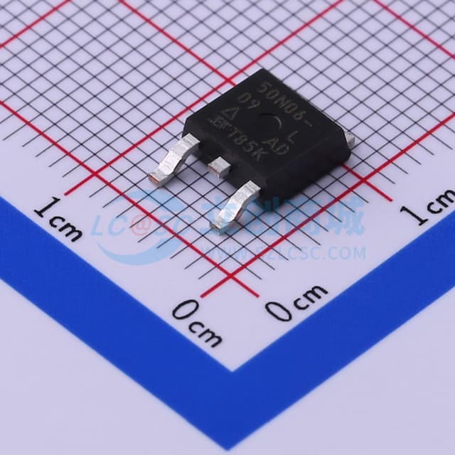 SUD50N06-09L-E3实物图