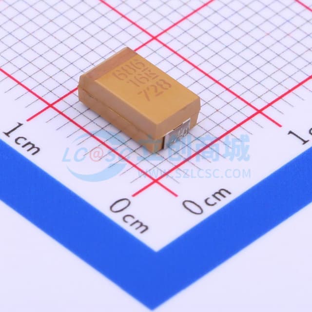 68uF ±10% 16V实物图