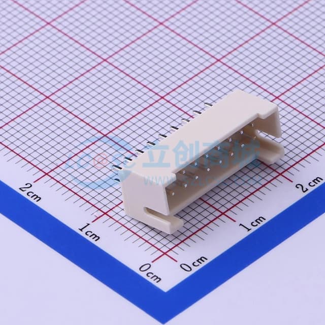 2x9P 间距:2mm 直插 系列:PHD 【插件】实物图