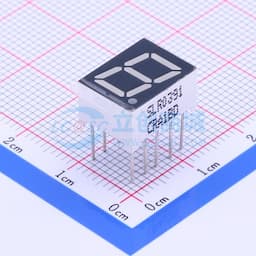 1位0.39英寸红色数码管 共阳极 【LE】缩略图