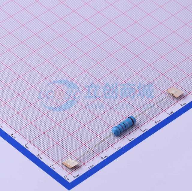 金属膜电阻 750mΩ ±1% 2W 【插件】实物图