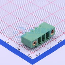 3.81mm 1x3P 排数:1 每排P数:3 螺丝固定【插件】缩略图