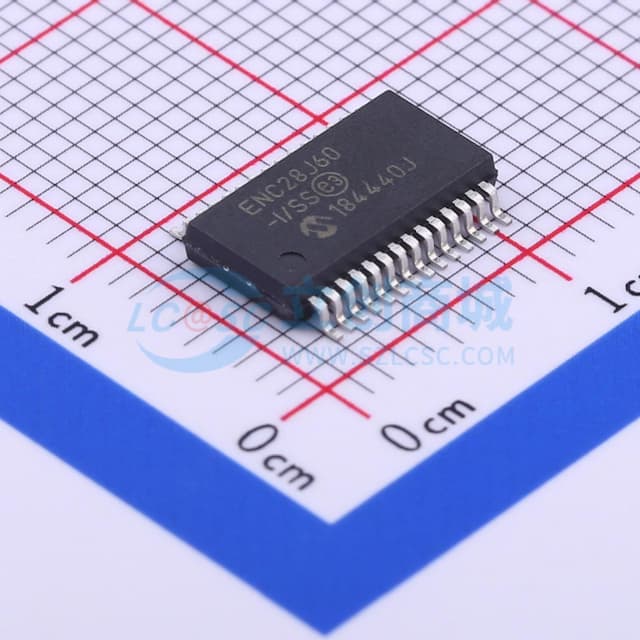 独立以太网控制器，带SPI接口实物图