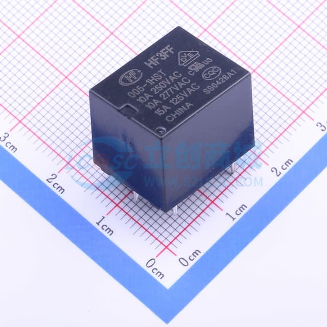 超小型大功率5V继电器 单刀单掷-常开 【继电】实物图