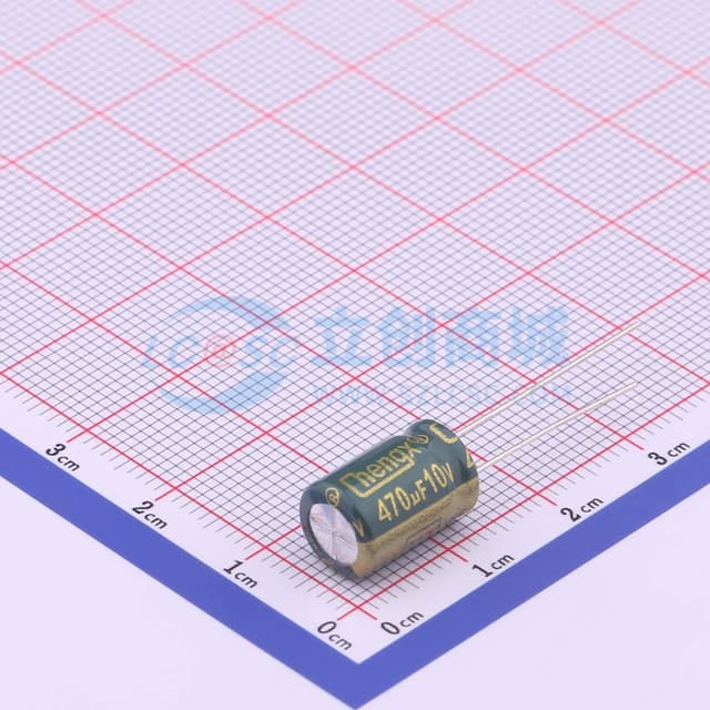 470uF ±20% 10V 【插件】实物图