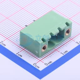 螺丝固定 1x2P 5.08mm 排数:1 每排P数:2 【插拔】缩略图
